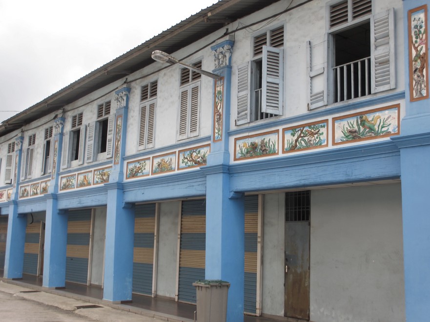 Deretan Rumah Kedai